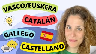 Las Lenguas de España  ¿Cuántos idiomas se hablan en España  Los 4 Idiomas Oficiales 🇪🇸 [upl. by Avir]