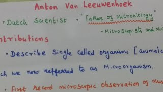 Anton Van Leeuwenhoek [upl. by Divadnoj]