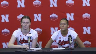 Reilly Murray discuss Nebraskas win vs Maryland [upl. by Hillary446]