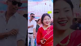 Wedding Dance Traditional wedding in Nepal लजाउदै नाच्दै [upl. by Stig]