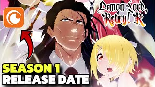 Demon Lord Retry R Season 1 Hindi Dubbed Release Date  Crunchyroll IN [upl. by Fates]