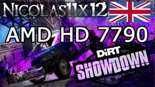 AMD HD 7790 DiRT Showdown Medium Settings Gameplay [upl. by Pergrim]