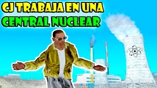 GTA San Andreas Loquendo  CJ Trabaja en una Planta Nuclear [upl. by Anaynek]