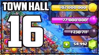 Town Hall 16 SOLD IT ALL for the Clash of Clans UPDATE [upl. by Fattal]