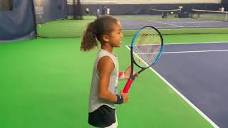 7 YEAR OLD TENNIS PRODIGY M3 [upl. by Cirad]