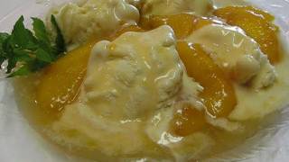 Bettys Brown Sugar Peach Flambe [upl. by Eselrahc]