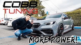 How to add more power to your 2022 Subaru WRX  Cobb Accessport [upl. by Eiznekam]