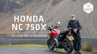 Honda NC750x  20000 review  KNOX [upl. by Mastic640]