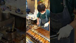 Grilled giant oyster mushrooms│대만 새송이버섯 구이 [upl. by Purvis]