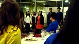 UCSD OSP Indian a capella dinner show [upl. by Regan]