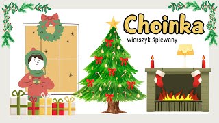 Wierszyk śpiewany ptquotChoinkaquot🎄🤩 [upl. by Deroo]