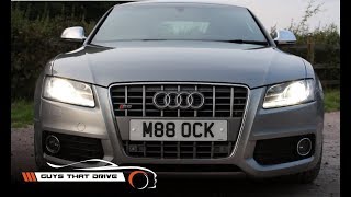 Marks New Audi S5 V8  Ep1 First Drive amp Walkaround  The GTD Garage [upl. by Anairdna]