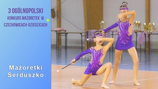 Duo Acrobatic Baton ◾ Mażoretki Serduszko ◽ Junior ◽ CzechowiceDziedzice PL [upl. by Shermy999]