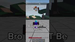 MIGHT be lagging  The Strongest Battlegrounds roblox thestrongestbattlegrounds [upl. by Ennej]