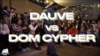 DAUVE vs DOM CYPHER  Ninja Karaoke All Style Top 4 0323  SXSTV [upl. by Eckhardt]