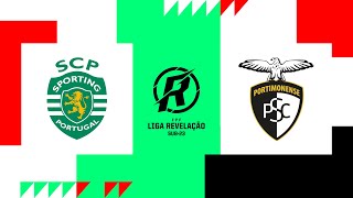 🔴 LIGA REVELAÇÃO SPORTING CP  PORTIMONENSE SC [upl. by Powell900]