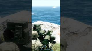 The impressive of the M41A4 TOW easily sinks enemy Patrol Boat  Eps 944 yearofyou arma3 shorts [upl. by Anytsirhc]