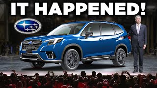 Subaru CEO Reveals ALL NEW 2024 Subaru Forester And You Wont Believe What Happened [upl. by Cull]