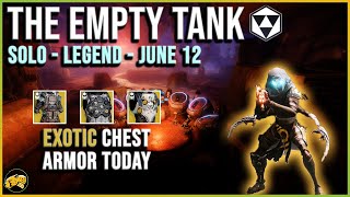 Legend Lost Sector Guide  The Empty Tank  Platinum Rewards  Destiny 2  June 12th  Leg Armor [upl. by Yraeg]