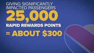 Southwest Airlines offers free rewards points to customers affected by holiday meltdown [upl. by Birkle]