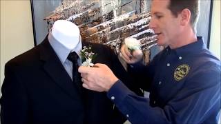 How to Pin a Boutonniere [upl. by Quintus211]