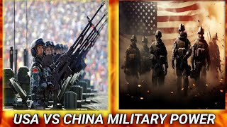 USA VS CHINA MILITARY POWER COMPARISON VIDEO [upl. by Rehptosirhc]