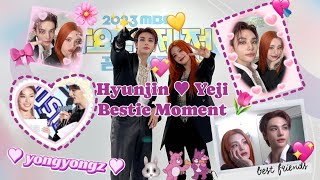 KEDIT Yongyongz 용용즈  Stray Kids Hyunjin x ITZY Yeji Bestie Moments 💞 [upl. by Clemen725]