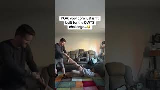 DWTS Challenge FAIL🤣 relationship funny fail DWTS [upl. by Aelaza319]