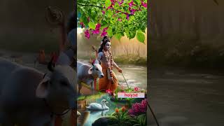 Krishna bhajan krishna leela chhoti chhoti gayya chhote chhote gwal 3d animation [upl. by Ainala]