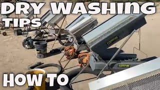 How to Set up and Run a Dry Washer Getting Gold Tips amp Tricks [upl. by Osborn]