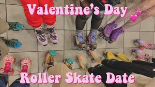 Roller Skating on Valentines Day 💖  Vlog [upl. by Iphlgenia]