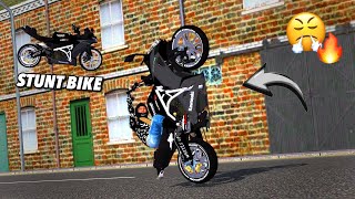 WHEELING A STUNT BIKE FOR THE FIRST TIME ON VR🔥WATCH TILL END [upl. by Nonnag]