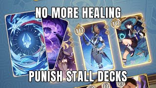 Frost Operative Destroys Healers With Ease  Genshin TCG [upl. by Lashonde]