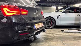 ICON PERFORMANCE  BMW F20 118i B38  ICON EXHAUST SYSTEM WITH M140i LOOK [upl. by Lehcyar]