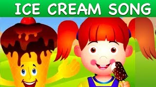 Ice Cream Song  Nursery Rhymes For Children [upl. by Metzgar]