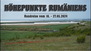 Höhepunkte Rumäniens  Rundreise 2024 [upl. by Idrahs]