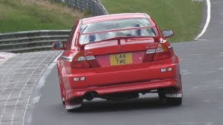 RARE Evo VI Tommi Mäkinen Edition on the Nürburgring [upl. by Dietsche]