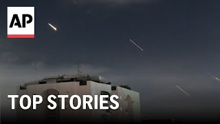 Iran launches missiles and drones at Israel  AP Top Stories [upl. by Yelsew]