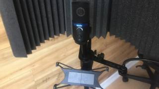 IK Multimedia iRig Mic Studio Review with Pocket Studio iPad app [upl. by Tterrab383]