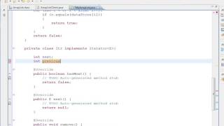 Java Collection Implementing ArrayList  part 4 [upl. by Winnifred]