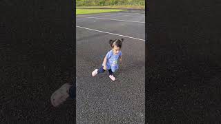 hanna seronok joging stadium cutebaby viral cute [upl. by Lewendal625]