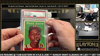 The Sports Card Almanac  High End Multi Sport Volume 16  Case Break 2 [upl. by Rennold206]