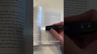 Scanmarker Reader empowers your ability to read learn and understand printed text at home and away [upl. by Rehtnug341]