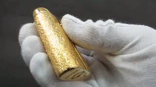 RONSON COMET GOLD PLATED LIGHTER [upl. by Rosita]