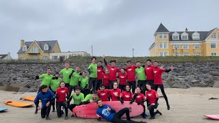 Bundoran 2024  TU Dublin Surf Club [upl. by Hanyaz17]