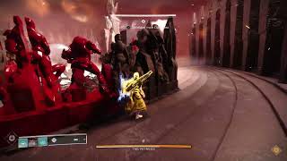 Destiny 2 Legendary Iconoclasm solo warlock witness boss fight final shape dlc [upl. by Aivatal257]