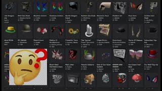 Discontinued Roblox Hats [upl. by Elijah]