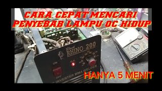 SERVIS RHINO 200A LAMPU OC HIDUP [upl. by Ynitsed]