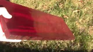 2 African Padauk and BloodWOOD POLISHED [upl. by Akym]