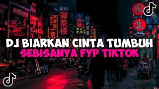 DJ BIARKAN CINTA TUMBUH SEBISANYA  DJ KARNA SU SAYANG JEDAG JEDUG MENGKANE VIRAL TIKTOK [upl. by Muldon963]